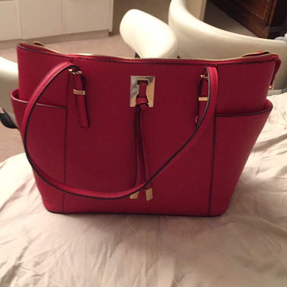 Handbags - Red leather purse